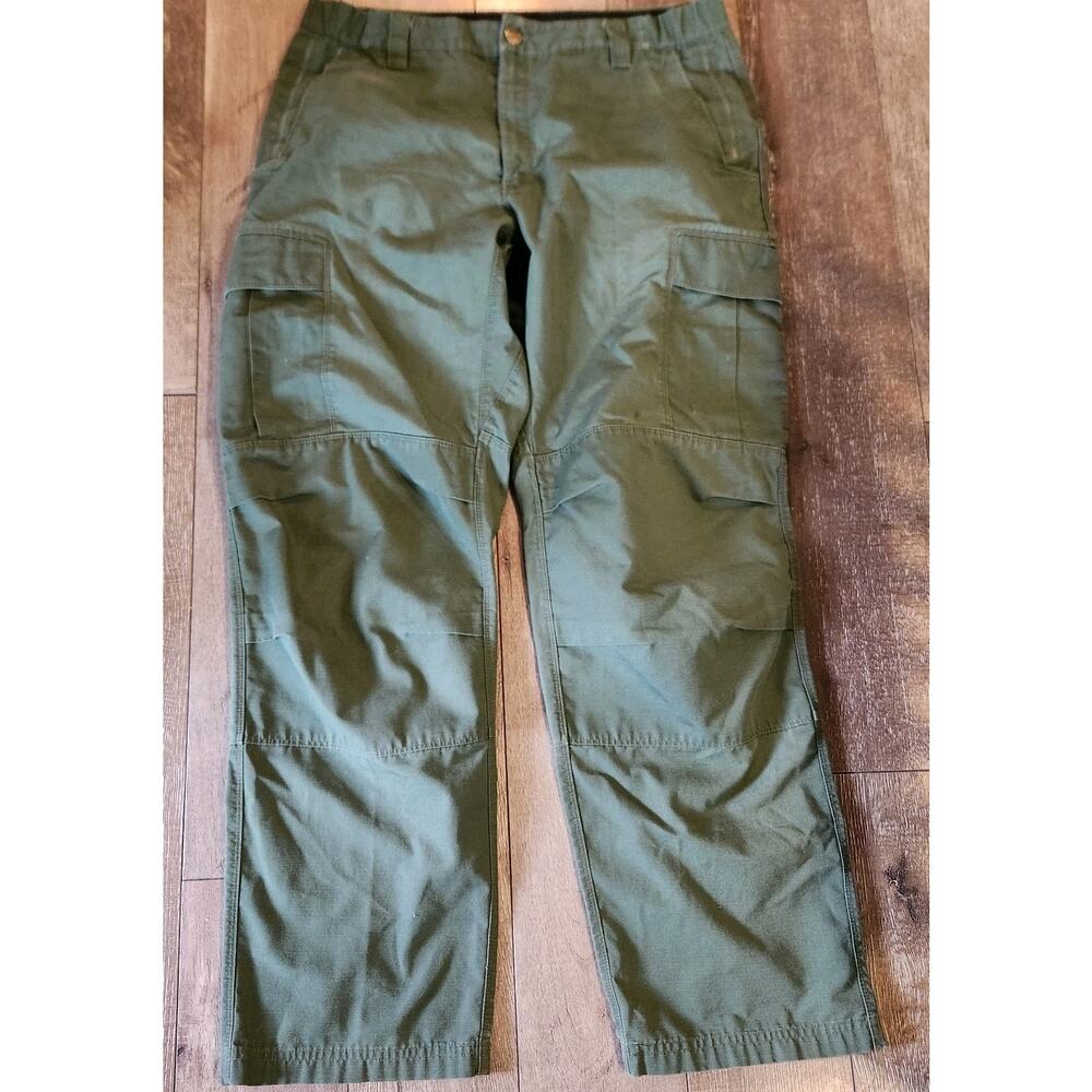 Vertx Cargo Tactical Green Pants Men's 36x32 Ripstop Military Utility Outdoor